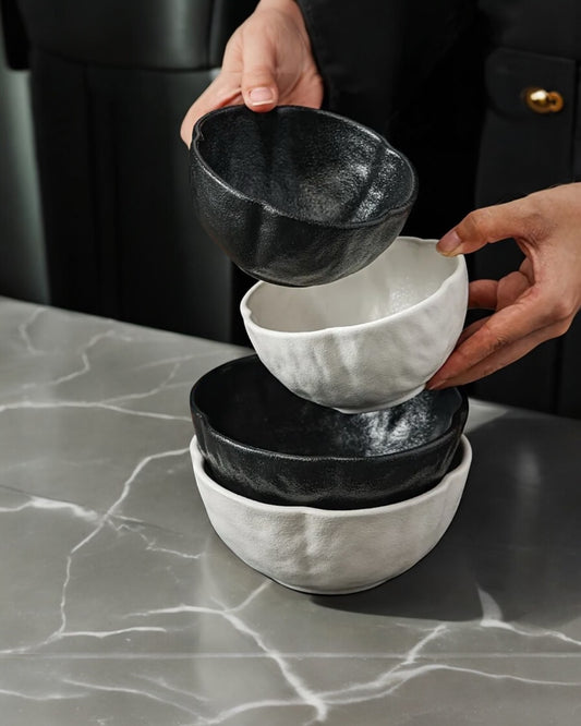6PC textured Bowl Set