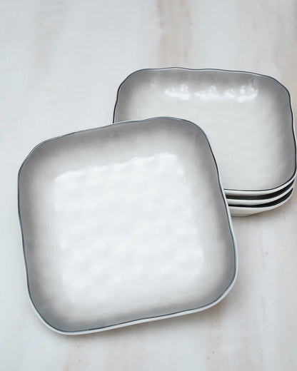 Serving Plate Set (Square+Round)