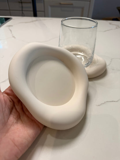 4-Pack Silicone Cloud Coasters