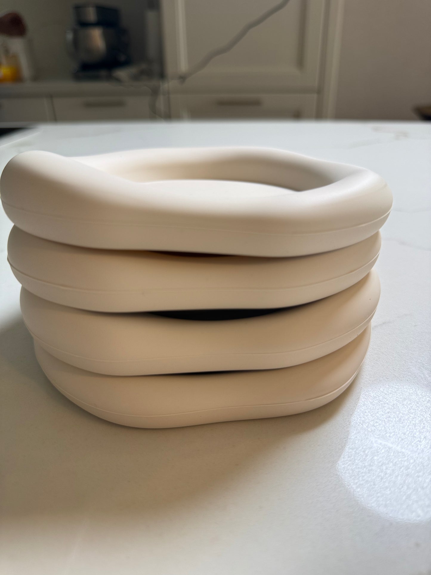 4-Pack Silicone Cloud Coasters