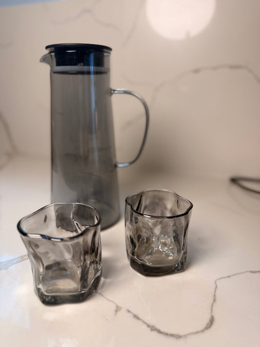 Glass Pitcher Set
