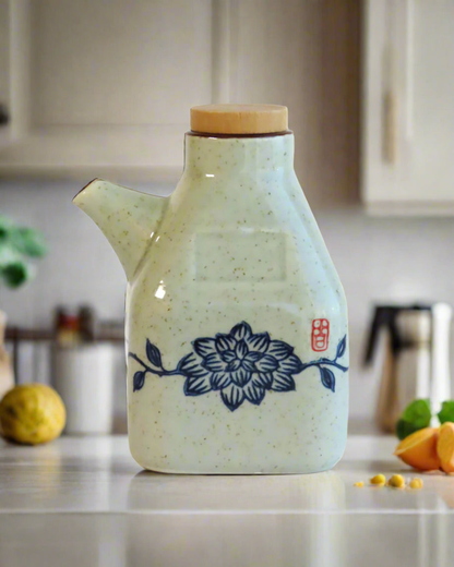 Hand-Painted Oil Dispenser