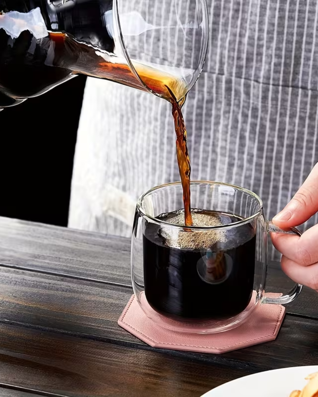 350ml Insulated Glass Cup