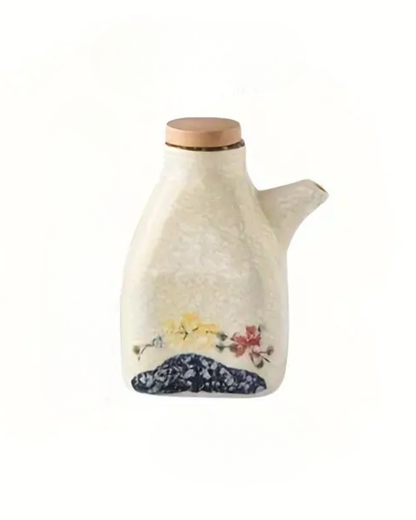 Hand-Painted Oil Dispenser