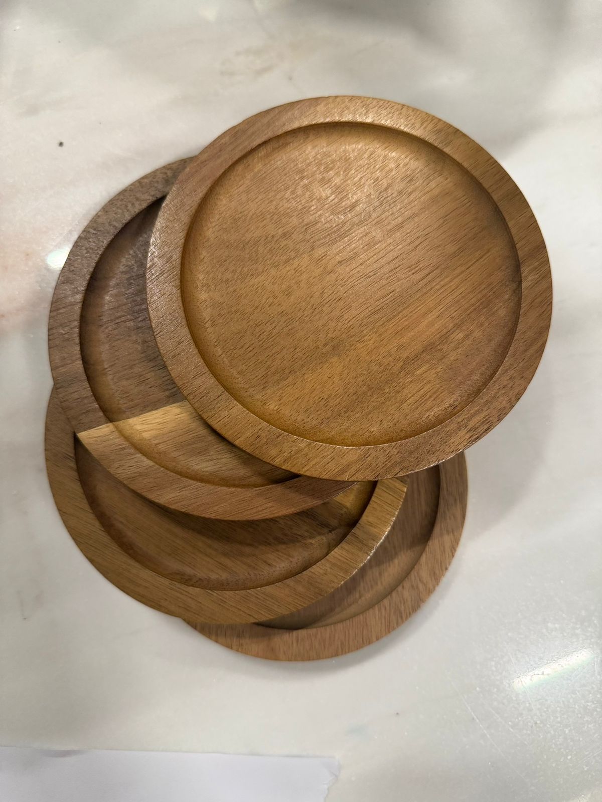 4pc Wood Coasters