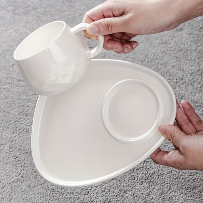 Coffee Cup & Saucer Set
