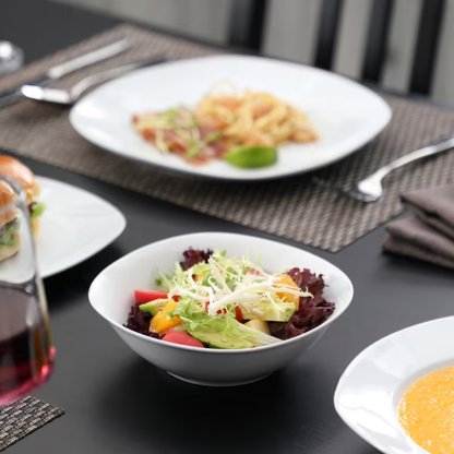 24pc WHT Dinnerware Set
