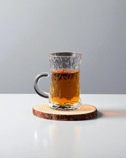 6PC Mini Glass Tea Cups