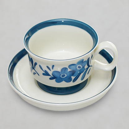 Floral Cup & Saucer Set
