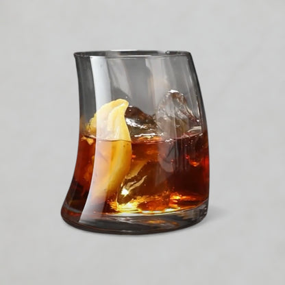 Curved Glass Cup