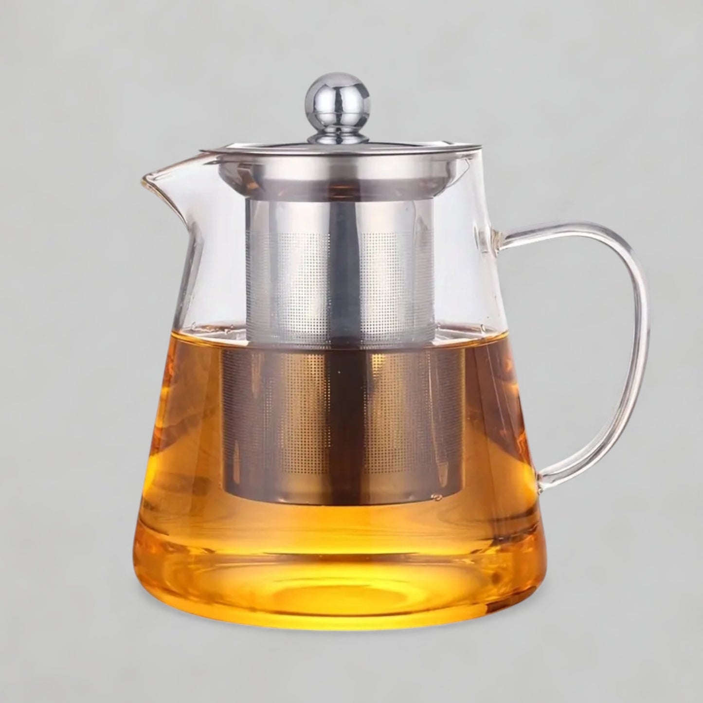 Heat-Resistant Glass Teapot