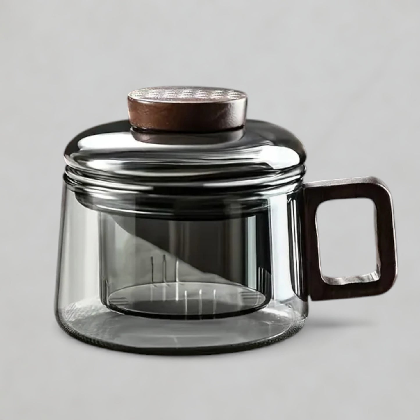 Elegant Glass Tea Cup