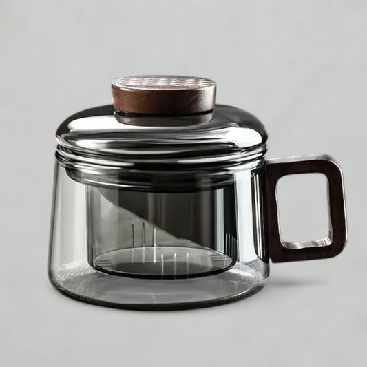 Elegant Glass Tea Cup