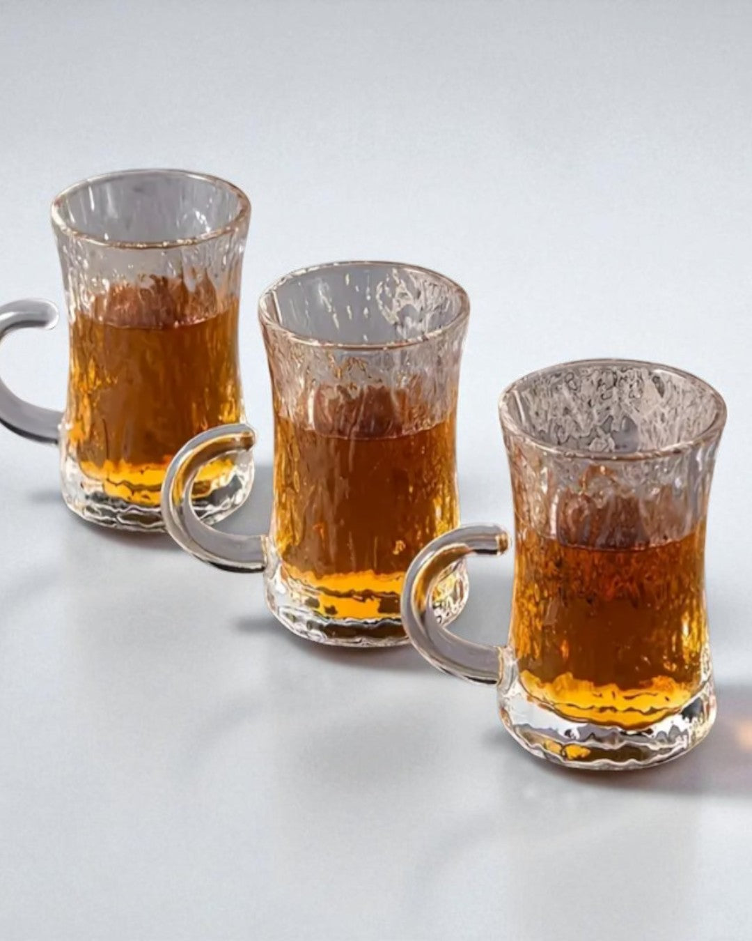 6PC Mini Glass Tea Cups