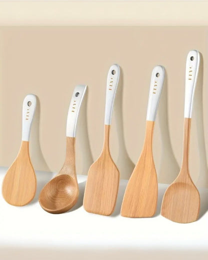 5PC Wooden Utensil Set
