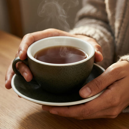 Ceramic Cup & Saucer Set