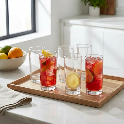 6pc Highball Glasses