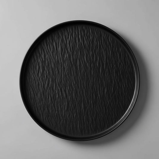 2pc BLK Matte Plates