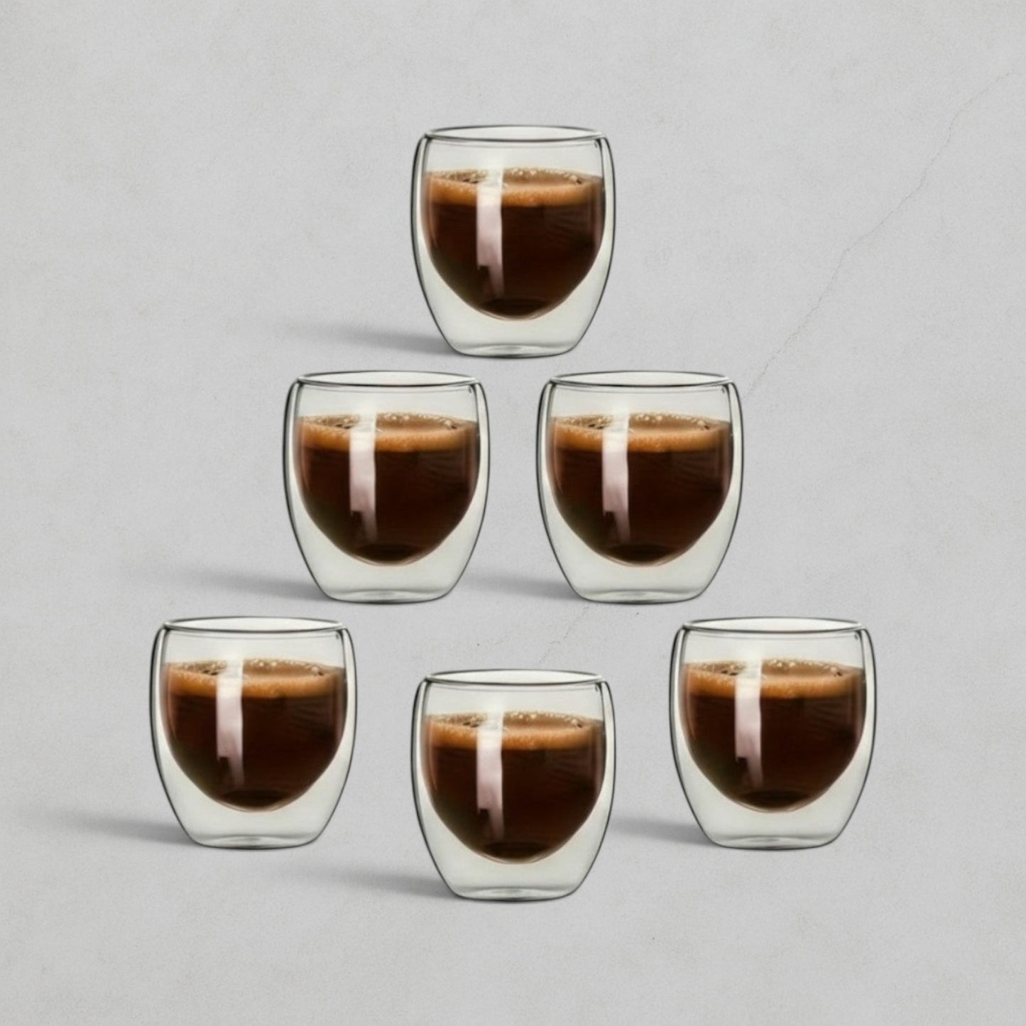 6pc Insulated Cups - 80ml