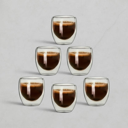 6pc Insulated Cups - 80ml
