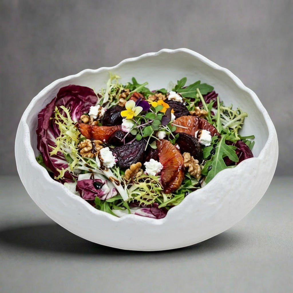 Sculptural Plate (BLK/WHT)