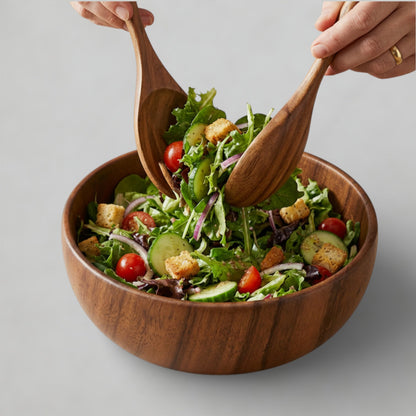 Wood Bowl Set
