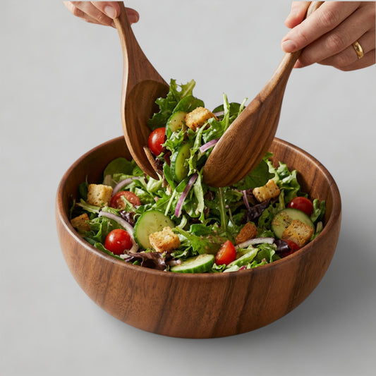 Wood Bowl Set