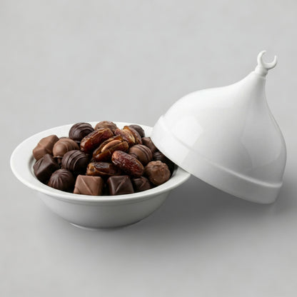 Crescent Lid Serving Bowl