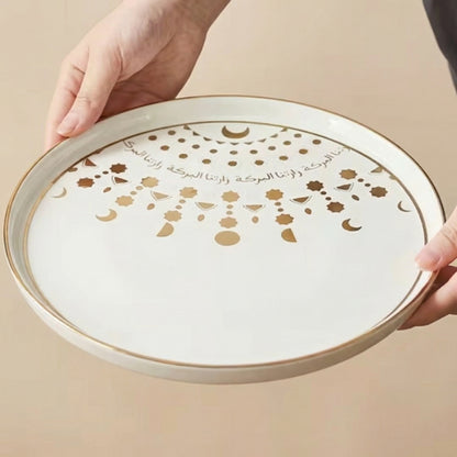 1pc Arabic Serving Plate