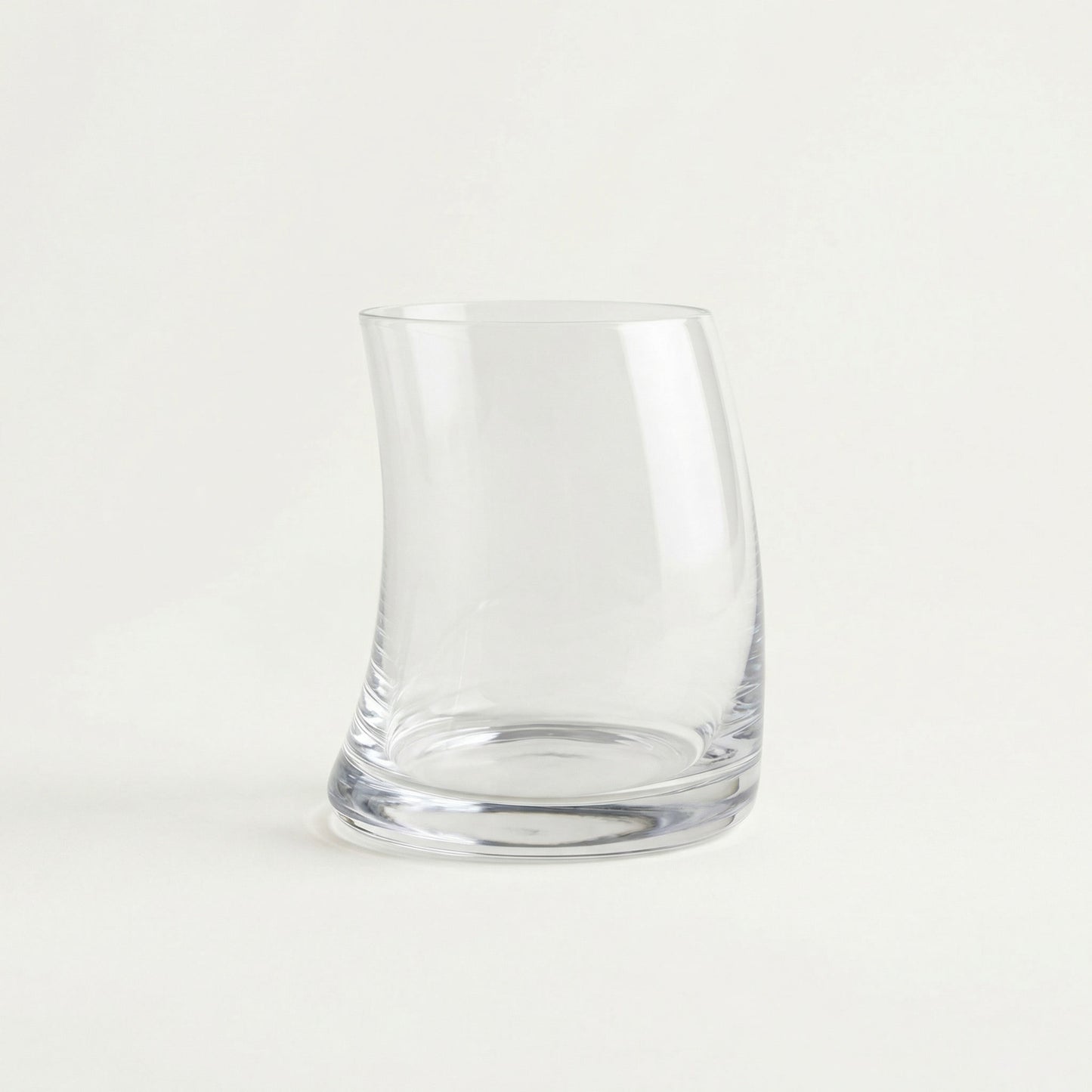 1pc Curved Glass Cup