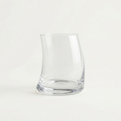 1pc Curved Glass Cup