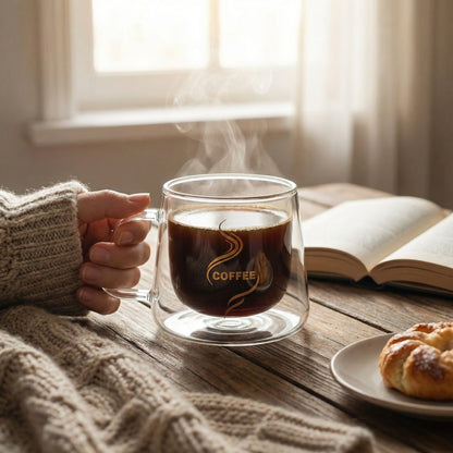 Glass Coffee Cups
