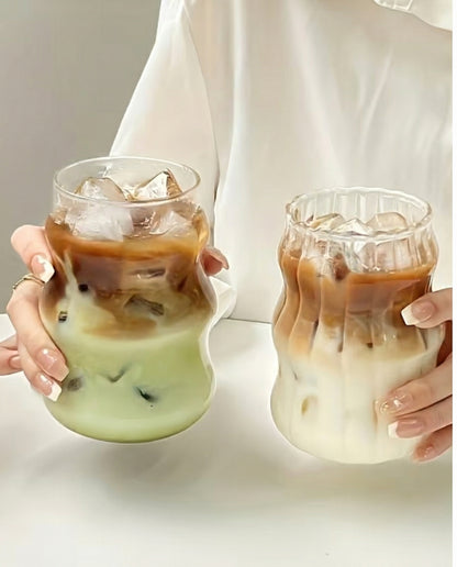 2pc Ripple Glass Cup