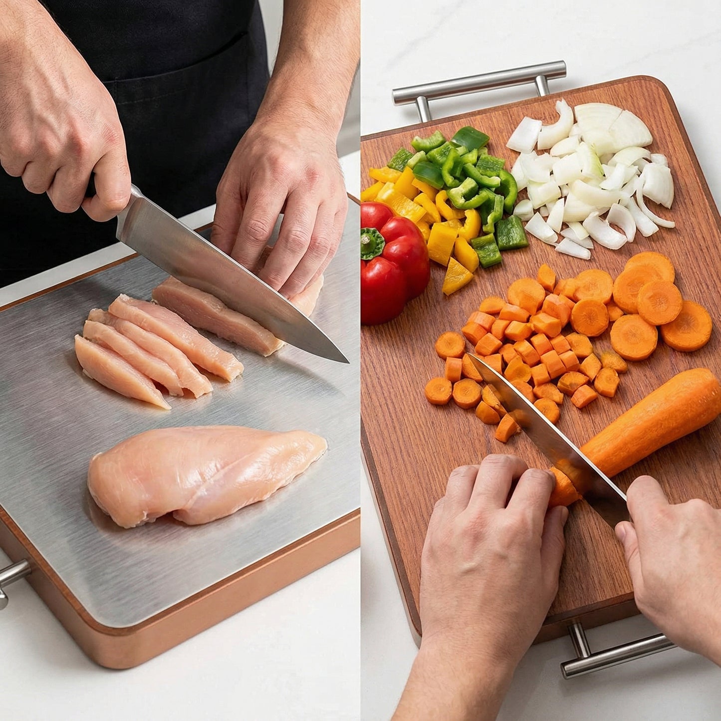 One Double-Sided Board
