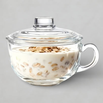 Glass Bowl with Lid