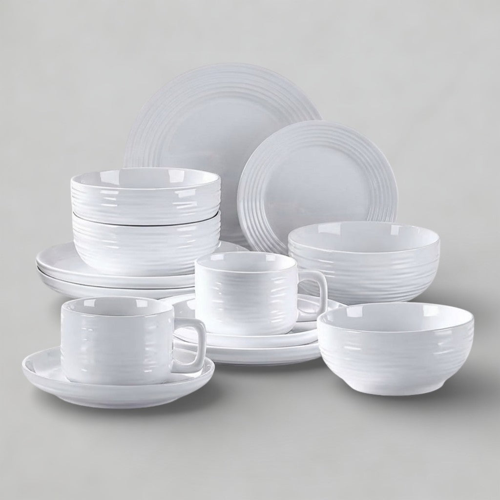 12pc WHT Tableware Set
