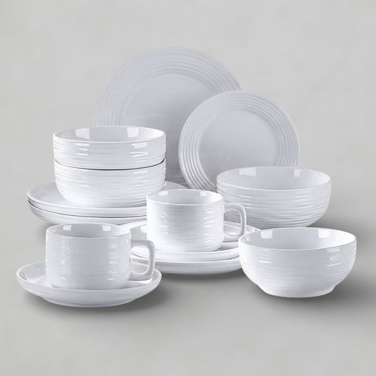 12pc WHT Tableware Set
