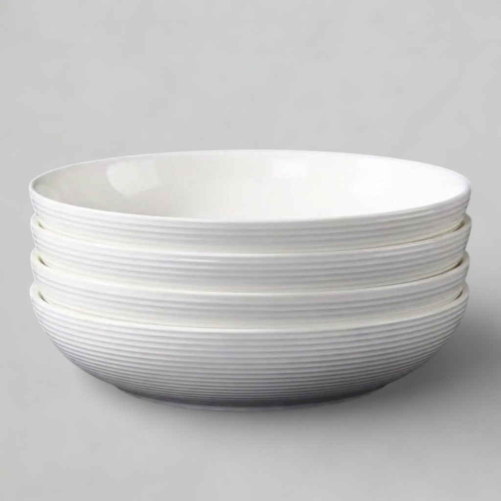 4pc WHT Deep Plates