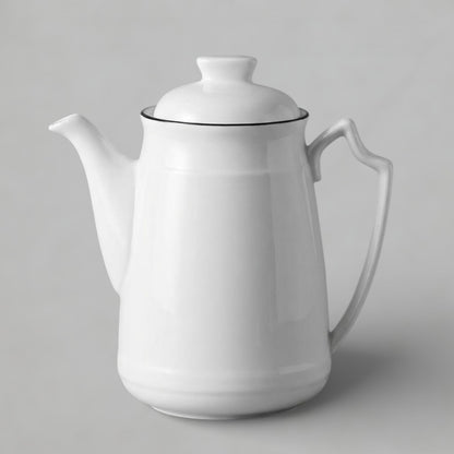 Drum-Shaped Ceramic Pot
