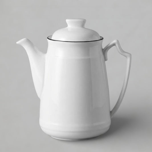 Drum-Shaped Ceramic Pot