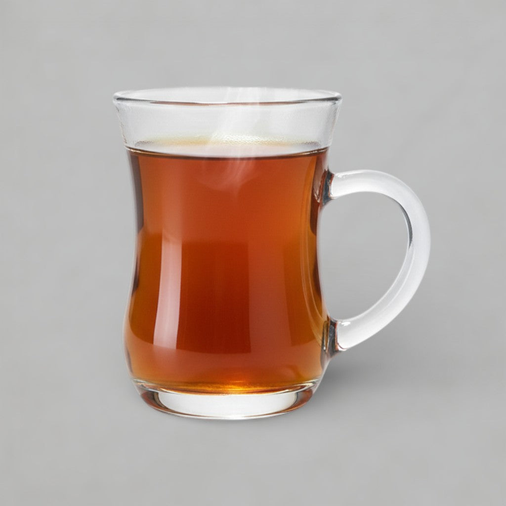 6pc Glass Teacups