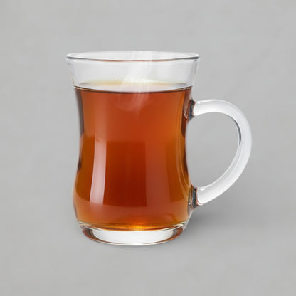 6pc Glass Teacups
