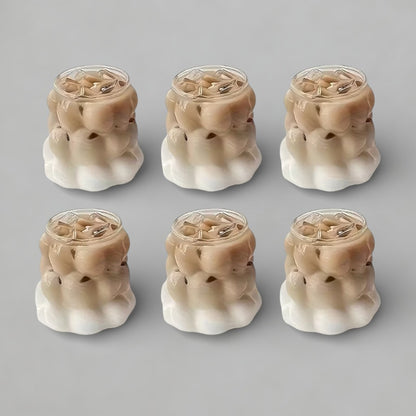 6pc Grape-Shaped Glass Cups